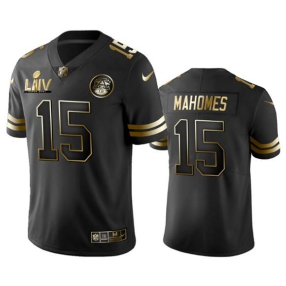 black and gold mahomes jersey